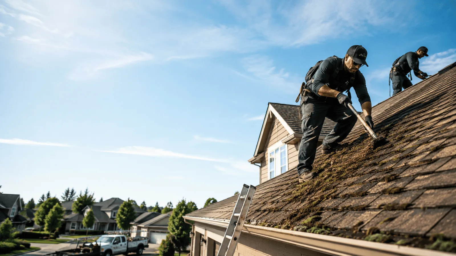 Roof Moss Removal in Cove, OR near me